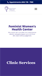 Mobile Screenshot of feministcenter.org